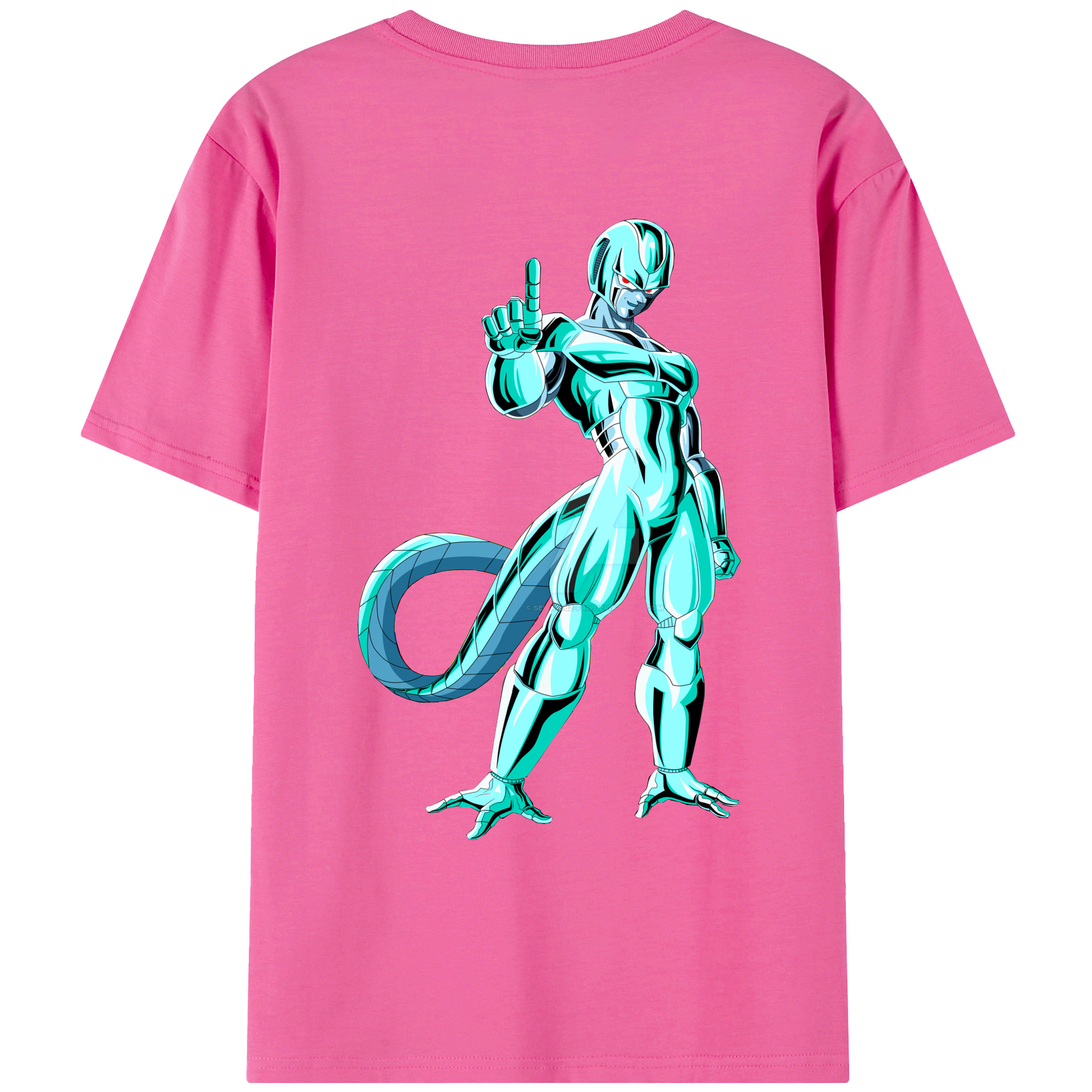 （画像用） ドラゴンボール クウラ DRAGON BALL Cooler Coora レディース半袖Tシャツ(バックプリント)